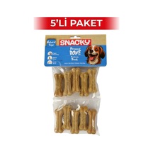Snacky Natural Köpek Çiğneme Kemiği 5 Cm 10'lu 5 Paket
