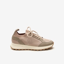 Bej Sneaker Erkek 24314 Huds Triko Nakış