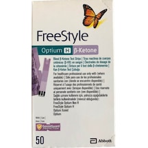 Keton Kiti Free Style Test Strips Optium H B Keton Test Çubuğu 50