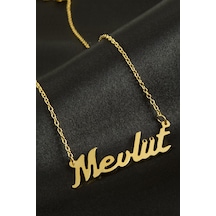 Mevlüt İsimli Kolye -sarı N701 altın