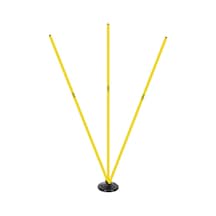 Scucs 1146 Kauçuk Takozlu 3lü Açılı Çubuk Sarı