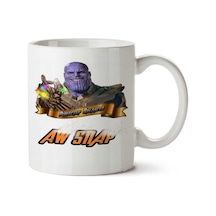 Aw Snap.png İki Tarafı Baskılı Kupa Bardak Çok Renkli