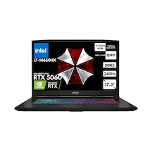 Msı Katana 17HX B14WFK-215XTRQB59 i7-14650HX 48 GB 4 TB SSD RTX5060 8 GB 17.3" W10P Dizüstü Bilgisayar
