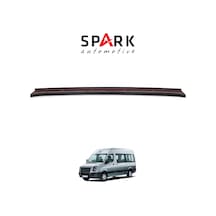 Volkswagen Crafter 2006-2012 Yıl Aralığı Uyumlu Arka Tampon Eşiği Parlak Siyah
