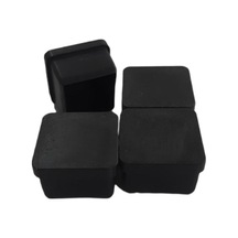 Katarmarket Profil İç Ayak Tapası Plastik Siyah 20X40 Mm 4 Lü