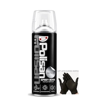 Polisan Sprey Boya Metalik Parlak Gümüş 803 400ml Metalik Gümüş