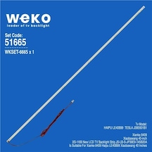 Wkset-6665 Js-lb-s-jp39e9-145b20a 78 Ledli 49,5 Cm 3v 1 Adet Led Bar 78led Tvnizi Açıp İçindeki Led Barla Birebir Aynısı Olduğunu Görmeden Almayınız. Sonrasında İade Almamaktayız.