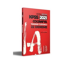 Benim Hocam Yayınları 2021 Kpss Coğrafya Tamamı Çözümlü 22 Deneme