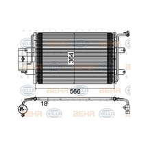 Behr Klima Radyatörü Vw Golf 98-06 Audı A3 97-03 Seat Leon 00-06 Skoda Octavıa Mhl-ac 180 000s