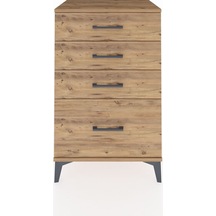 Hyperion Komodin 4 Çekmeceli 60x44x96 Çam-çam Çam