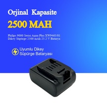 Philips 9000 Serisi Aqua Plus Xw9463/01 Dikey Süpürge 2500 Mah 25.2 V Batarya