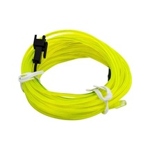 5 Metre 5 Volt Usb Adaptörlü Neon Parlak Florasan Yeşil İp Aydınlatma Pm-6083