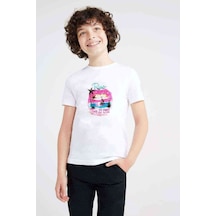 Tshirthane Selena Gomez Rare July 22 1992 Baskılı Unisex Çocuk Beyaz T-Shir