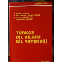 2.Sınıf Türkçe Dil Bilgisi Dil Yeteneği 1997 Yılı Basım