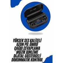 Northcity G30 Siyah Oyuncu Kulaklığı - Bluetooth 5.2 Gecikmesiz Oyun Deneyimi