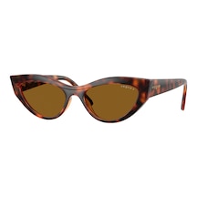 Vogue 5637 W65683 52 Kadın Güneş Gözlüğü Leopar