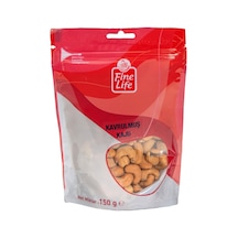 Fine Life Kavrulmuş Kaju 150 G - Taze Atıştırmalık Kuru Yemiş 6'li Avantaj Paketi - 6 Adet Tarı