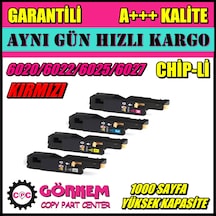 Xerox Workcentre 6025 Uyumlu Toner Kırmızı