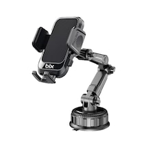 Bix Bxch15 Uzayabilen Ayarlanabilir Cam Torpido Ön Panel Uyumlu Çok Fonksiyonlu Vantuzlu Araç İçi Telefon Tutucu