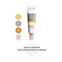 Salyangoz Özü C Vitamin Aydınlatıcı Göz Kremi Wati For Skin Snail Vitamin Eye Cream 30 Ml