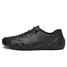 Sımıcg Erkek Nefes Alabilen Düşük Bilekli Casual Ayakkabı Siyah