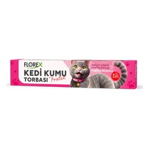 Florex Kedi Kumu Torbası Pudra Kokulu 7'li Paket