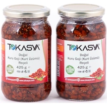 Tokasya Kuru Goji Kurt Üzümü Reçeli Kavanoz 2 x 425 G