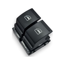Skoda Yeti 10-18 Sol Ön Kapı Ön Cam Açma Düğmesi Çiftli 1Z0959858