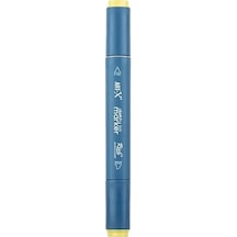 Rich Klm-17970 Art-x Sketch Marker Kalem Duo 120 Kanarya Sarı Standart