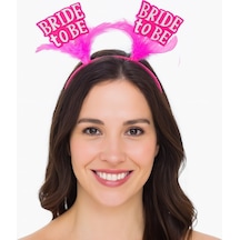 Pembe - 841 - Renkli Bride To Be Parti Tacı Bekarlığa Veda - Edntrend - Gecesi İçin