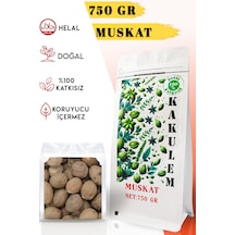 Kakulem Sertifikalı 750 Gr Tane Muskat Küçük Hindistan Cevizi