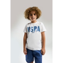 U.s. Polo Assn. Erkek Çocuk Beyaz Bermuda Takım Us2039 Beyaz
