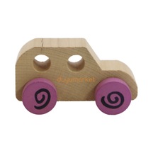 Mr. Quokka Ahşap Ambulans - Mor