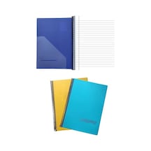 Gıpta Chromo 120 Yp. A4 Spiralli Pp. Kapak Defter Çizgili 2'li