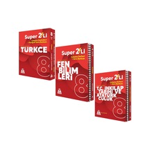 Örnek Akademi 8.sınıf Süper İkili Türkçe Fen Ve İnkılap Seti 3 Kitap