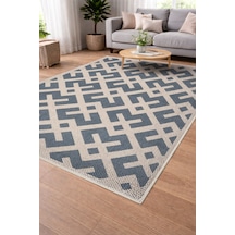 Modern Sisal Serisi Dijital Baskı Sisal Dokuma Halı Slh022 Renkli