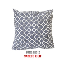 Kırlent Yastık Kılıfı Vip Kılıf 1 Adet-43X43 Cm(Griçatı) (525116054)