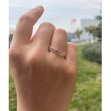 Çgk Çiğdem Gürel Kuyumculuk Baget Yarım Tur Altın Yüzük Crsdkm01 14yeni0054 Gold