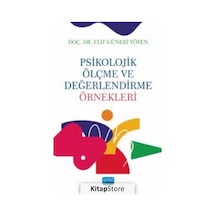 Psikolojik Ölçme ve Değerlendirme Örnekleri - Nobel Akademik Yayıncılık