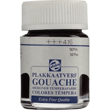 Talens Guaj Boya 16 ML - Sepia 416 Sepia