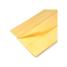 İtalyan Sarı Pelur Kağıt, Hediye Ve Çiçek Paketleme Kağıdı, 50 75cm, 1kg 130-134 Adet