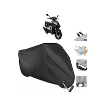 Mondial 125 Ardour Motor Branda (Bağlantı, Kilit Uyumlu)-Siyah (457272155)