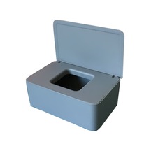 Tek Kullanımlık Maske Saklama Kutusu Toz Geçirmez Kapaklı Gri Gri