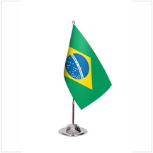 Brezilya Tekli Masa Bayrağı