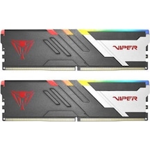 Patriot Viper Venom Rgb 32gb 2x16gb Ddr5 7200mhz Cl34 Gaming Ram Bellek Pvvr532g720c34k