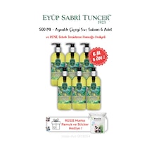 Ayvalık Zeytin Çiçeği 6 Al 5 Öde Sıvı Sabun 500 Ml Ve Rosıe Hediyeli