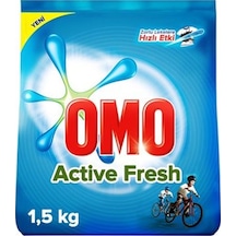 Omo Active Fresh Toz Çamaşır Deterjanı 10 Yıkama 1500 G
