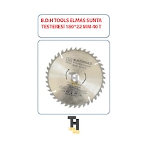 Süper Max Elmas Sunta Testeresi 180 Mm 40 T Spiral Ağaç Sunta Kesme