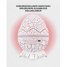 Dinozor Yıldız Projektör Gece Lambası Xuczzzyumurtaışıkkk-2-1