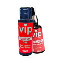 Vip Lubrikant Jel 60 Ml + Love Drops For Women